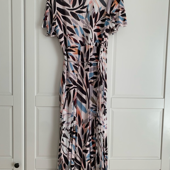 Long wrap dress, size L - Picture 3 of 4